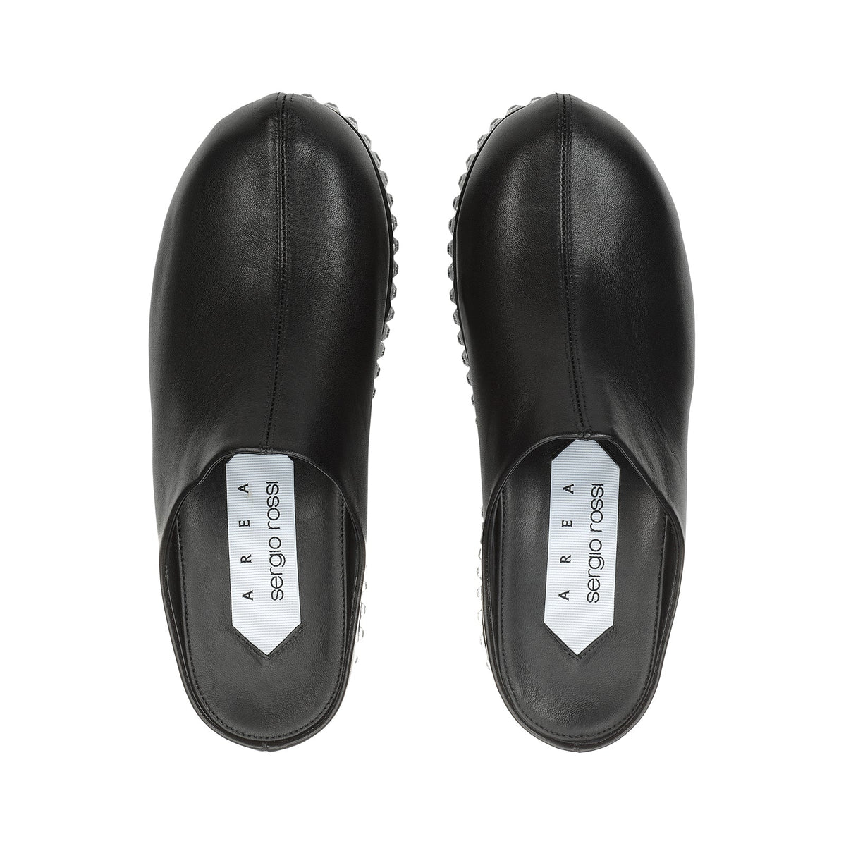 Mules compensées Area Bomb 75 - Nero