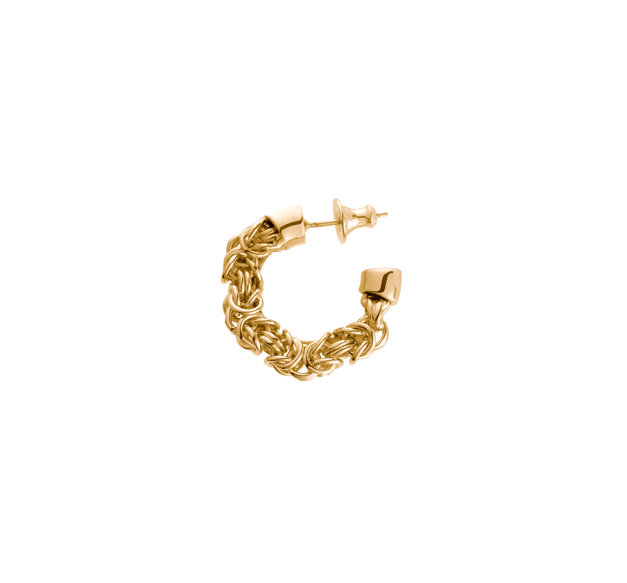 Hoop earrings - Argent Massif