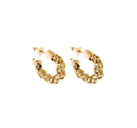 Hoop earrings - Argent Massif