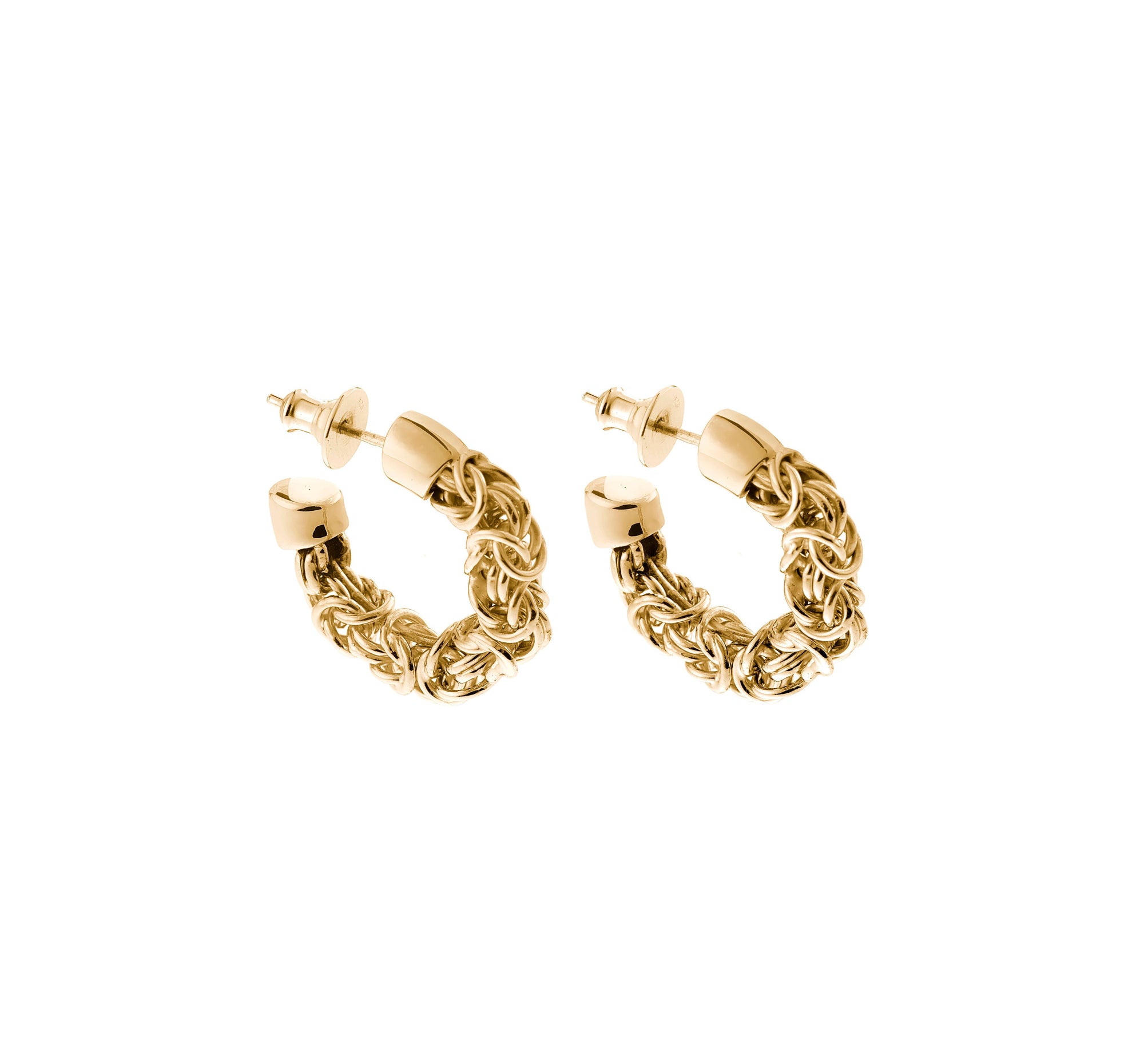 Hoop earrings - Argent Massif
