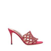 380€   Sandales Sr Mermaid 90 en cuir - Indian Pink