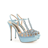 SANDALES SR. SIRÈNE ROYALE + STRASS COULEUR