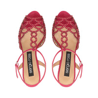 SANDALES SR. SIRÈNE ROYALE + STRASS COULEUR