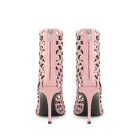 Bottines Sr Mermaid 90 en cuir - Light Rose