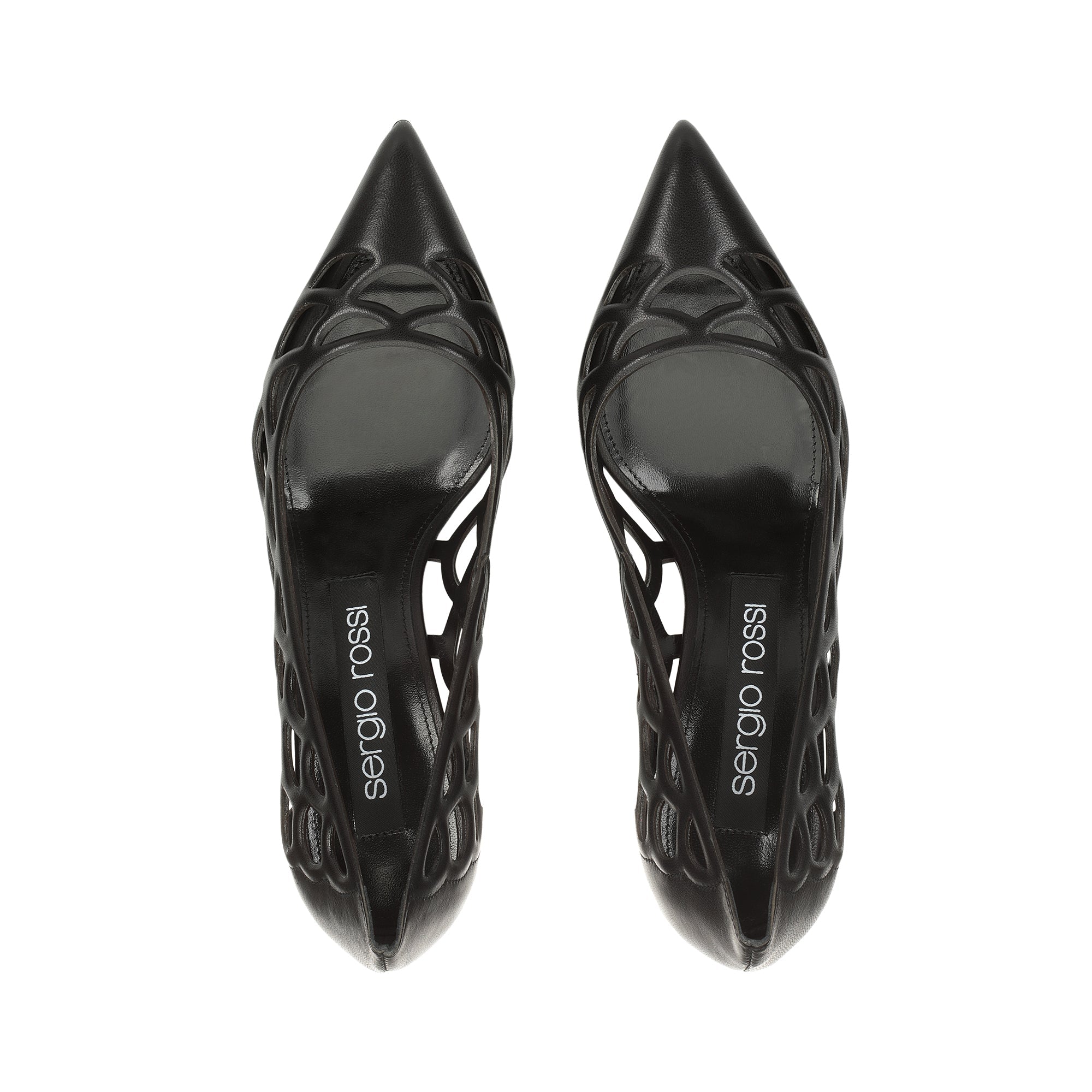 Escarpins Sr Mermaid 75 en cuir - Nero