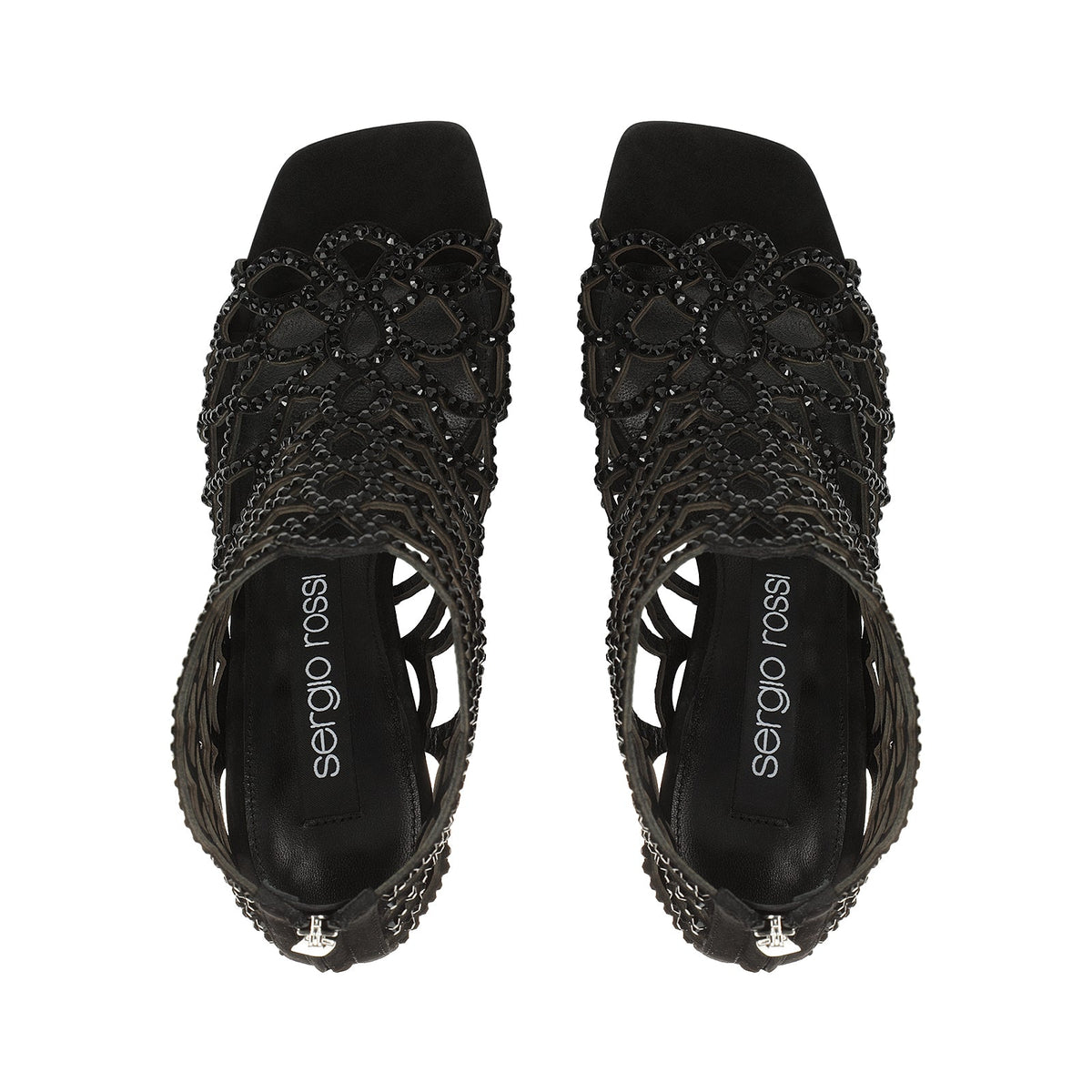 SANDALES SR. SIRÈNE ROYALE + STRASS COULEUR