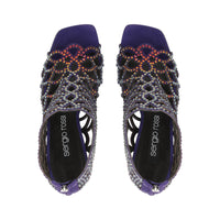 SANDALES SR. SIRÈNE ROYALE + STRASS COULEUR