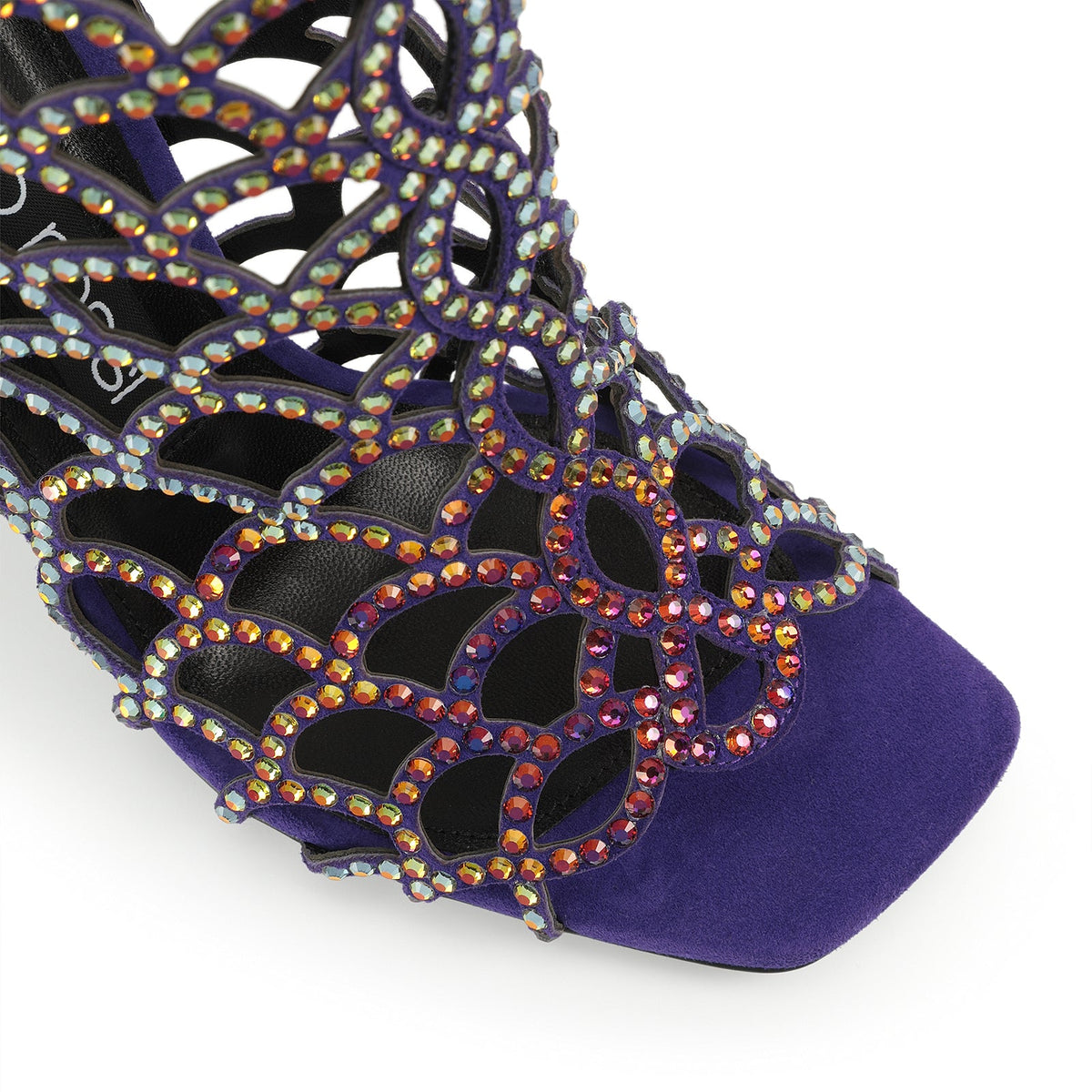 SANDALES SR. SIRÈNE ROYALE + STRASS COULEUR