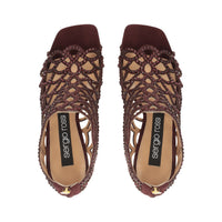 SANDALES SR. SIRÈNE ROYALE + STRASS COULEUR