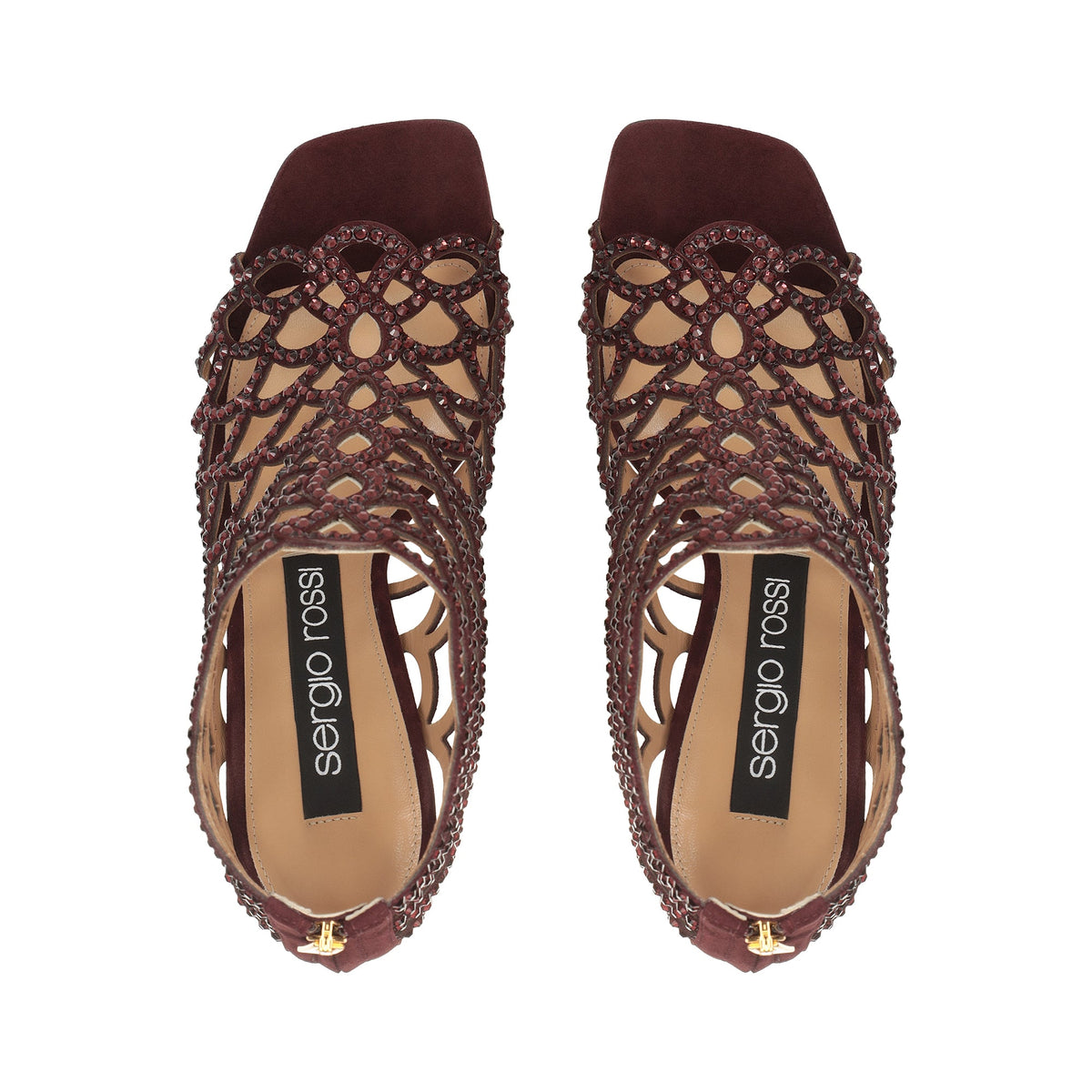 SANDALES SR. SIRÈNE ROYALE + STRASS COULEUR