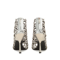 SANDALES SR. SIRÈNE ROCHER LAME'+ROYAL+STRASS