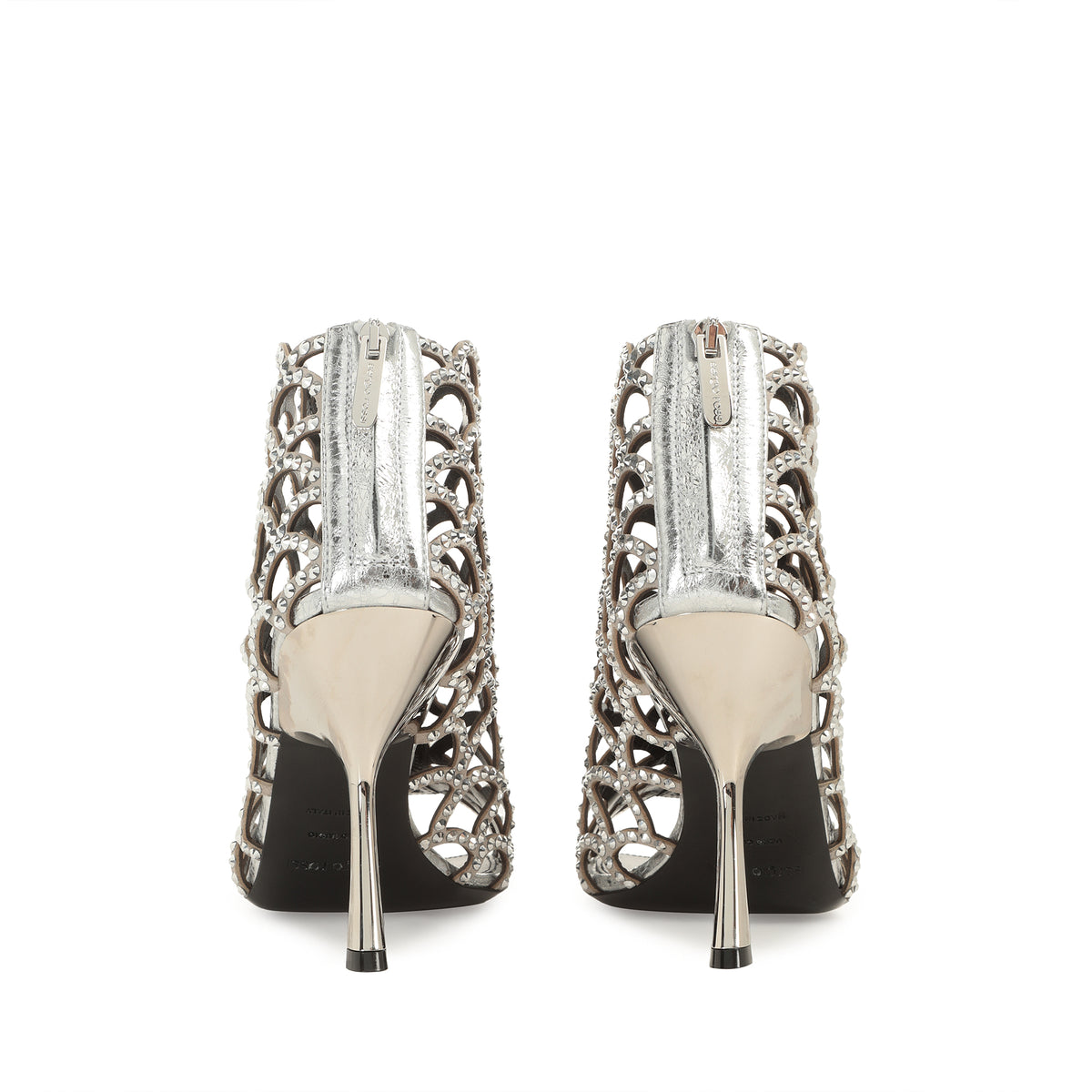 SANDALES SR. SIRÈNE ROCHER LAME'+ROYAL+STRASS