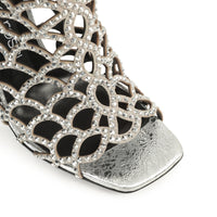 SANDALES SR. SIRÈNE ROCHER LAME'+ROYAL+STRASS