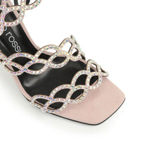 SANDALES SR. SIRÈNE ROYALE + STRASS COULEUR