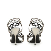 SANDALES SR. SIRÈNE ROCHER LAME'+ROYAL+STRASS