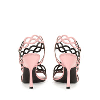 Sandales Sr Mermaid 100 en cuir - Light Rose