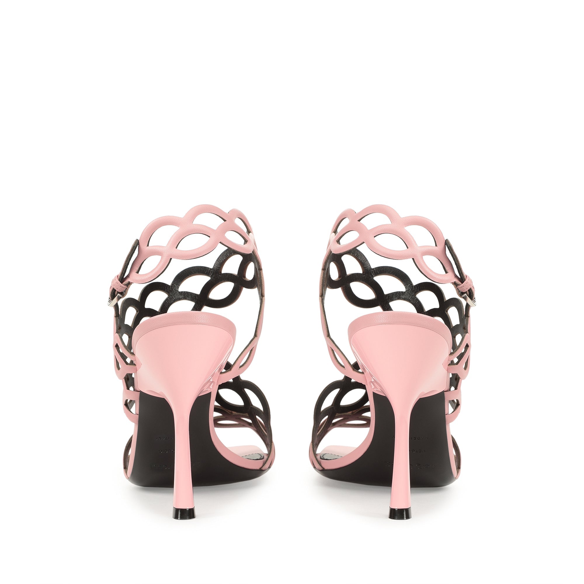 Sandales Sr Mermaid 100 en cuir - Light Rose