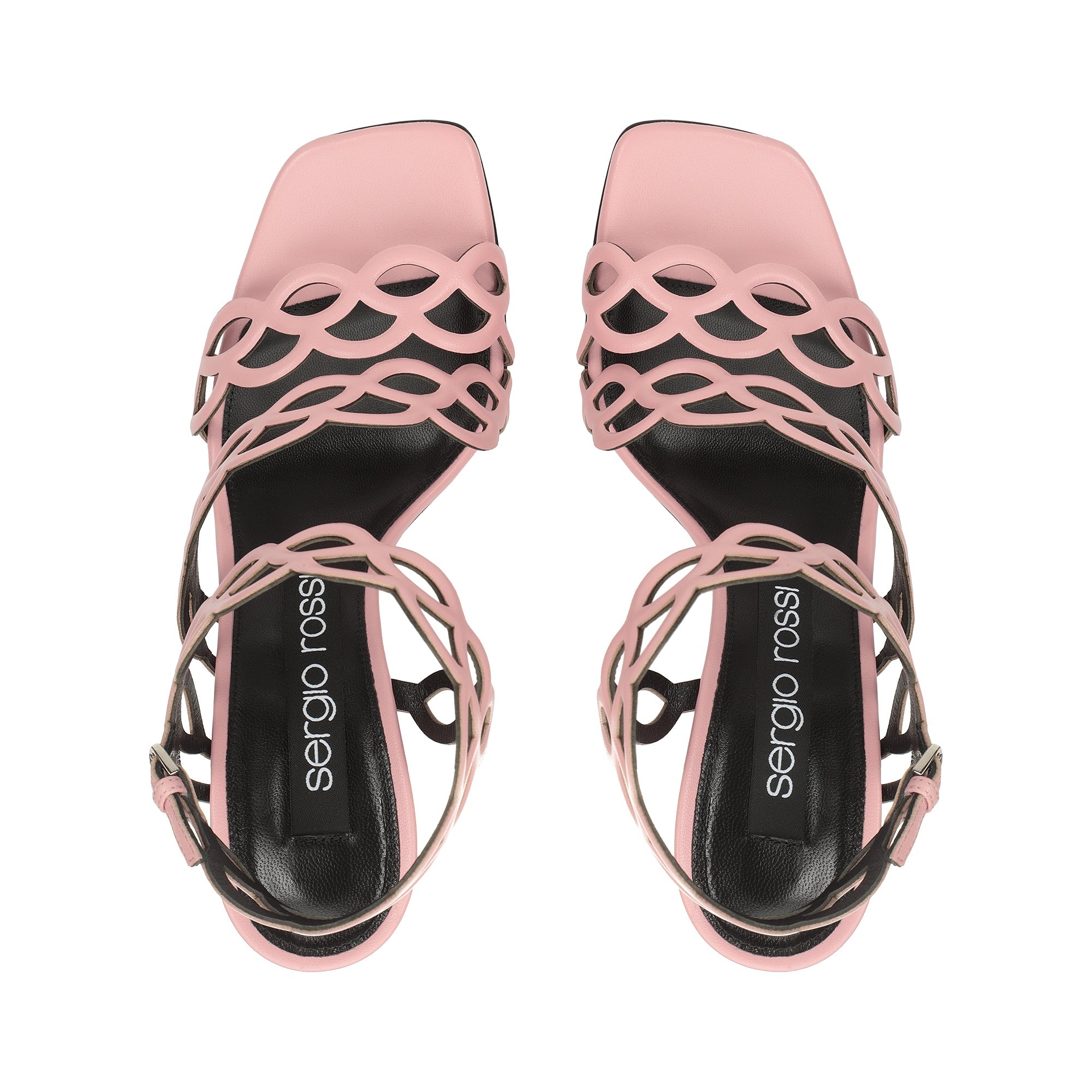 Sandales Sr Mermaid 100 en cuir - Light Rose