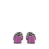 Mules Sr Mermaid 45 en cuir - Buganvilia