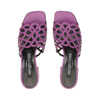 Mules Sr Mermaid 45 en cuir - Buganvilia