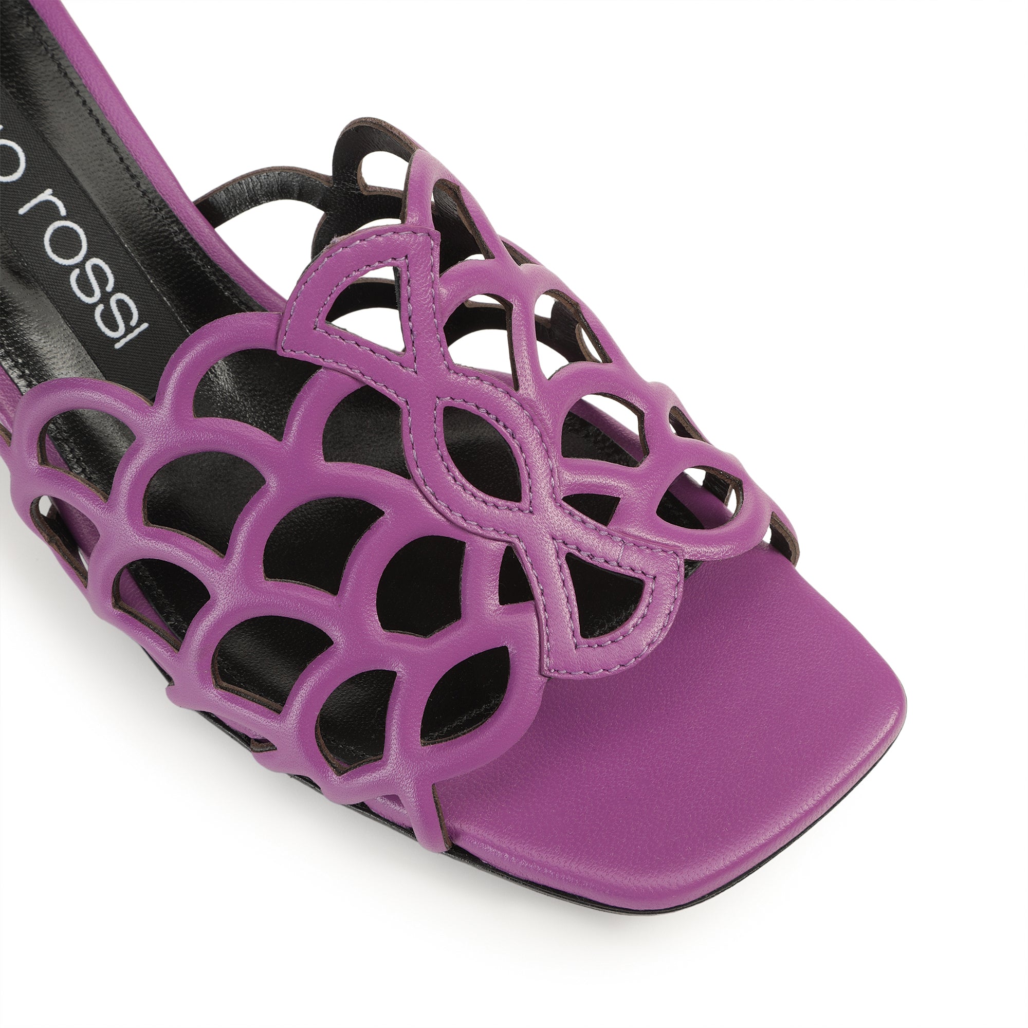 Mules Sr Mermaid 45 en cuir - Buganvilia
