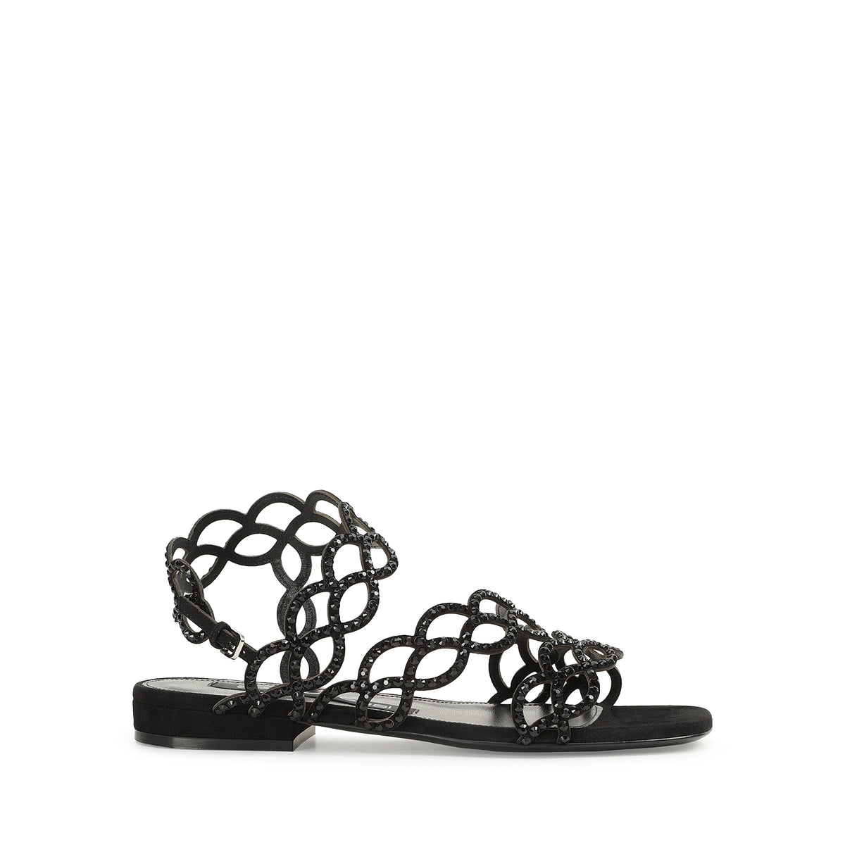 SANDALES SR. SIRÈNE ROYALE + STRASS COULEUR