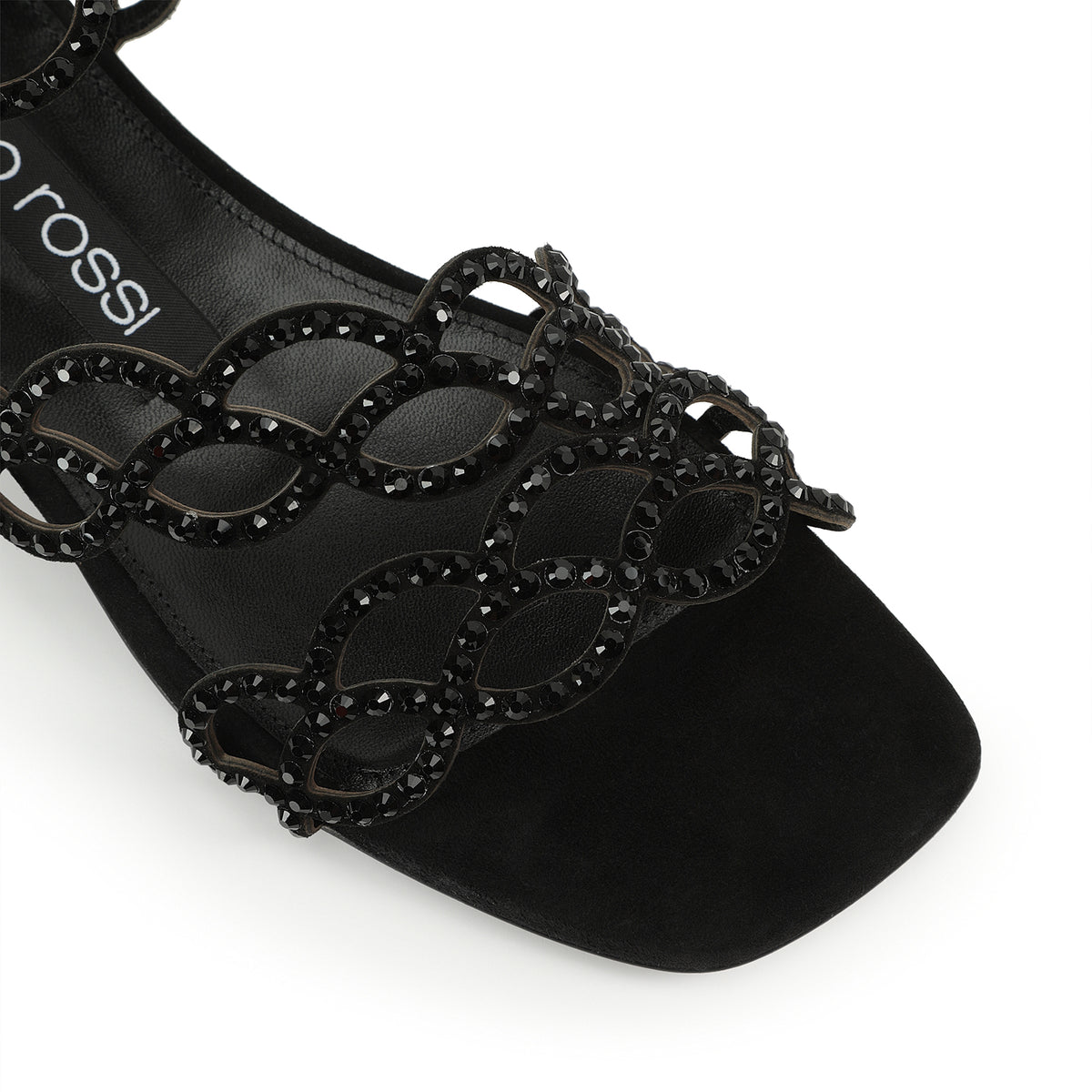 SANDALES SR. SIRÈNE ROYALE + STRASS COULEUR