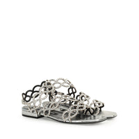 SANDALES SR. SIRÈNE ROCHER LAME'+ROYAL+STRASS
