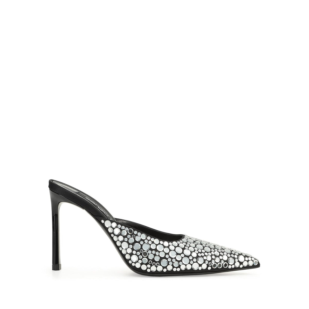CRÊPE SR LIYA SATIN+SABOT PLAT AVEC STRASS