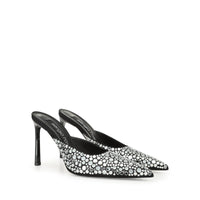 CRÊPE SR LIYA SATIN+SABOT PLAT AVEC STRASS
