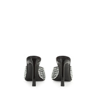 CRÊPE SR LIYA SATIN+SABOT PLAT AVEC STRASS