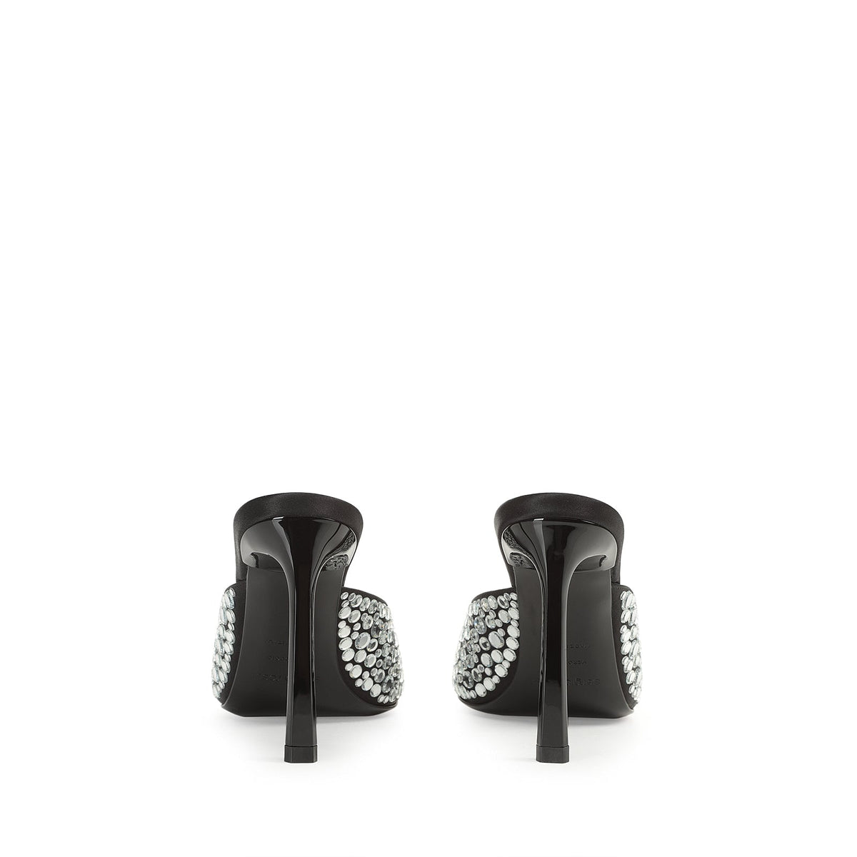 CRÊPE SR LIYA SATIN+SABOT PLAT AVEC STRASS