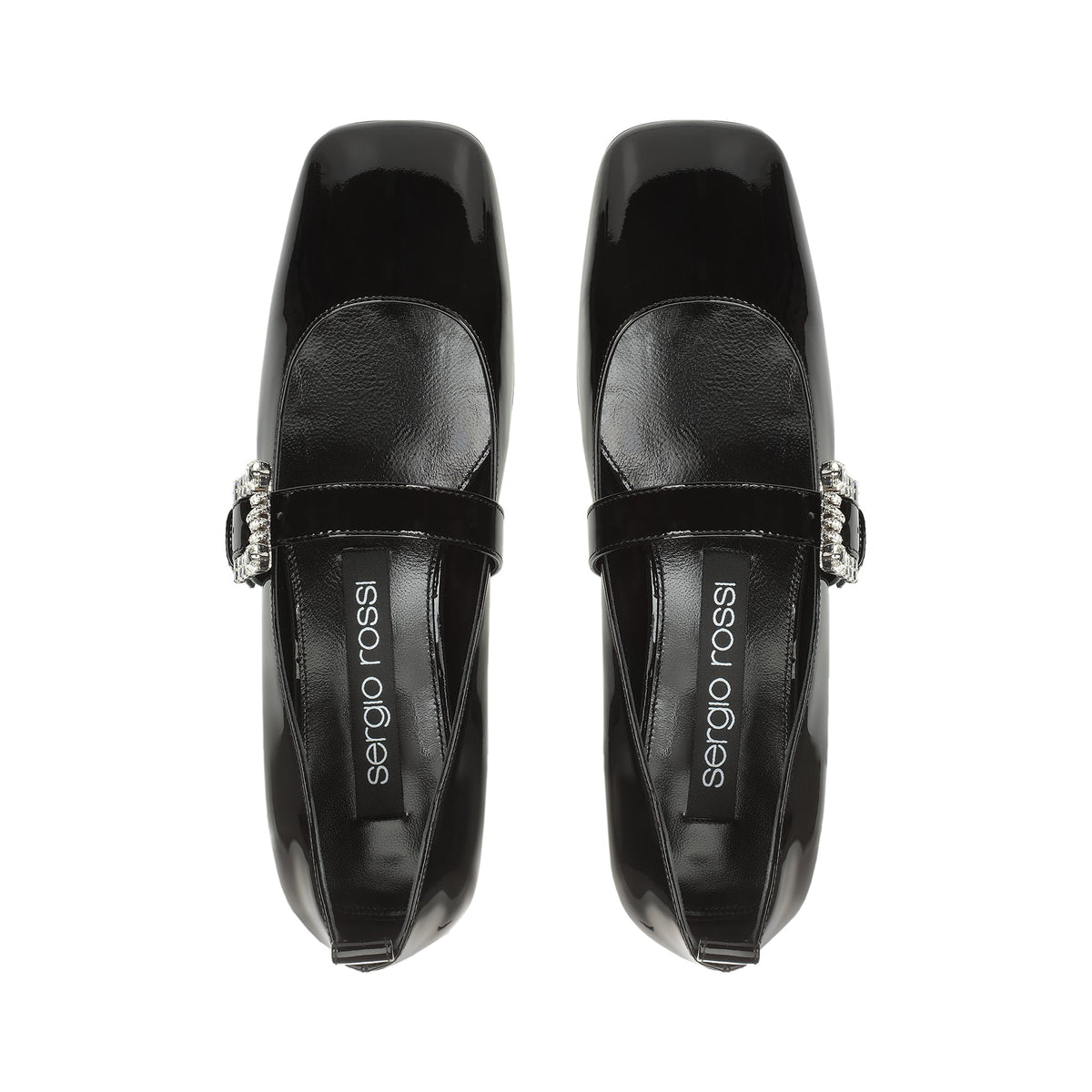 CHAUSSURES SOUPLES VERNIS À VINGT BOUCLES SR