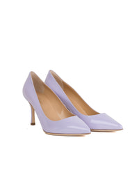 90 leather pumps - Wisteria