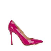 Escarpins à talons aiguilles 105 en cuir - Magenta