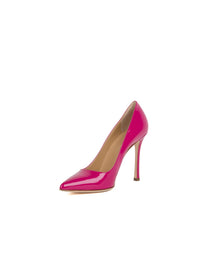 Escarpins à talons aiguilles 105 en cuir - Magenta