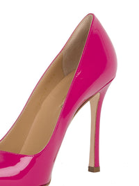 Escarpins à talons aiguilles 105 en cuir - Magenta