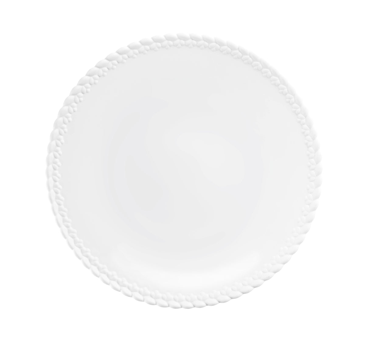Set of 6 Babylone 27cm dinner plates in porcelain - Porcelain