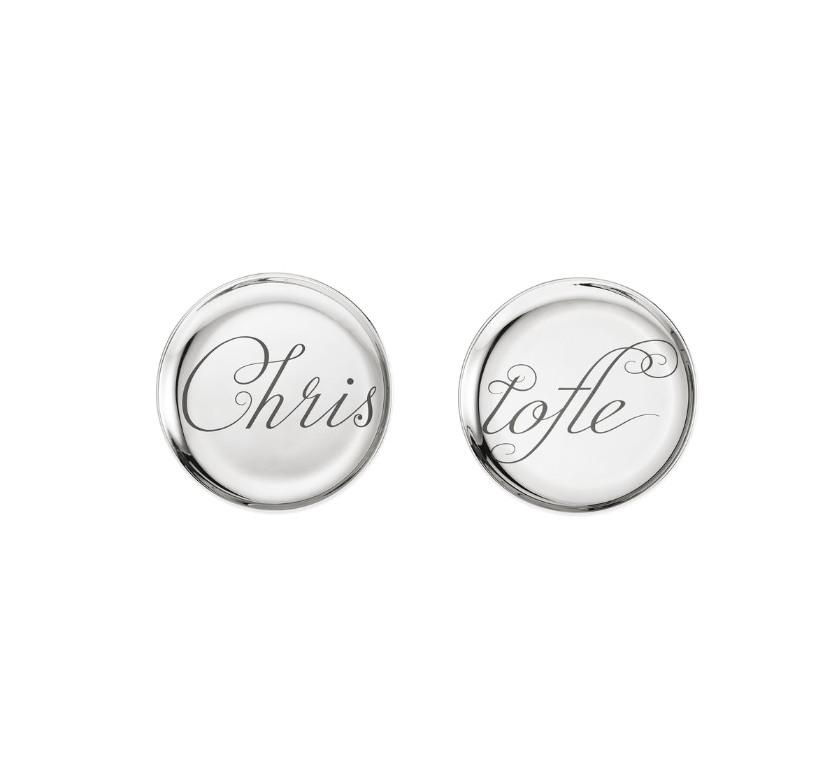 Set de 2 dessous de verre en Porcelaine - Porcelaine