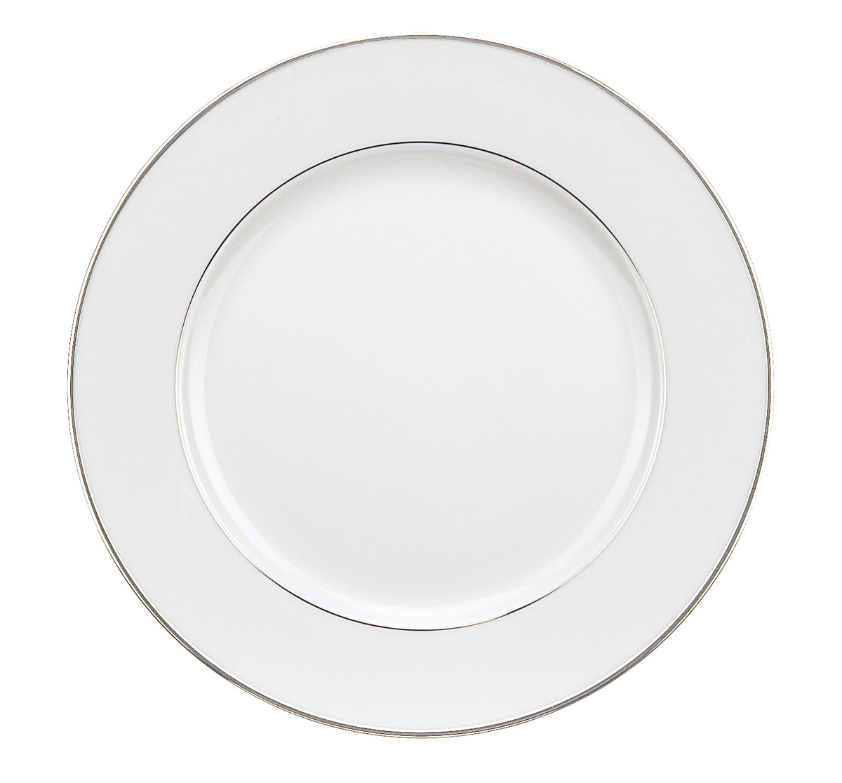 Albi Lot de 6 Assiettes à dessert en porcelaine platine de second choix