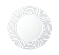 Set of 6 Madison porcelain dinner plates - Porcelain