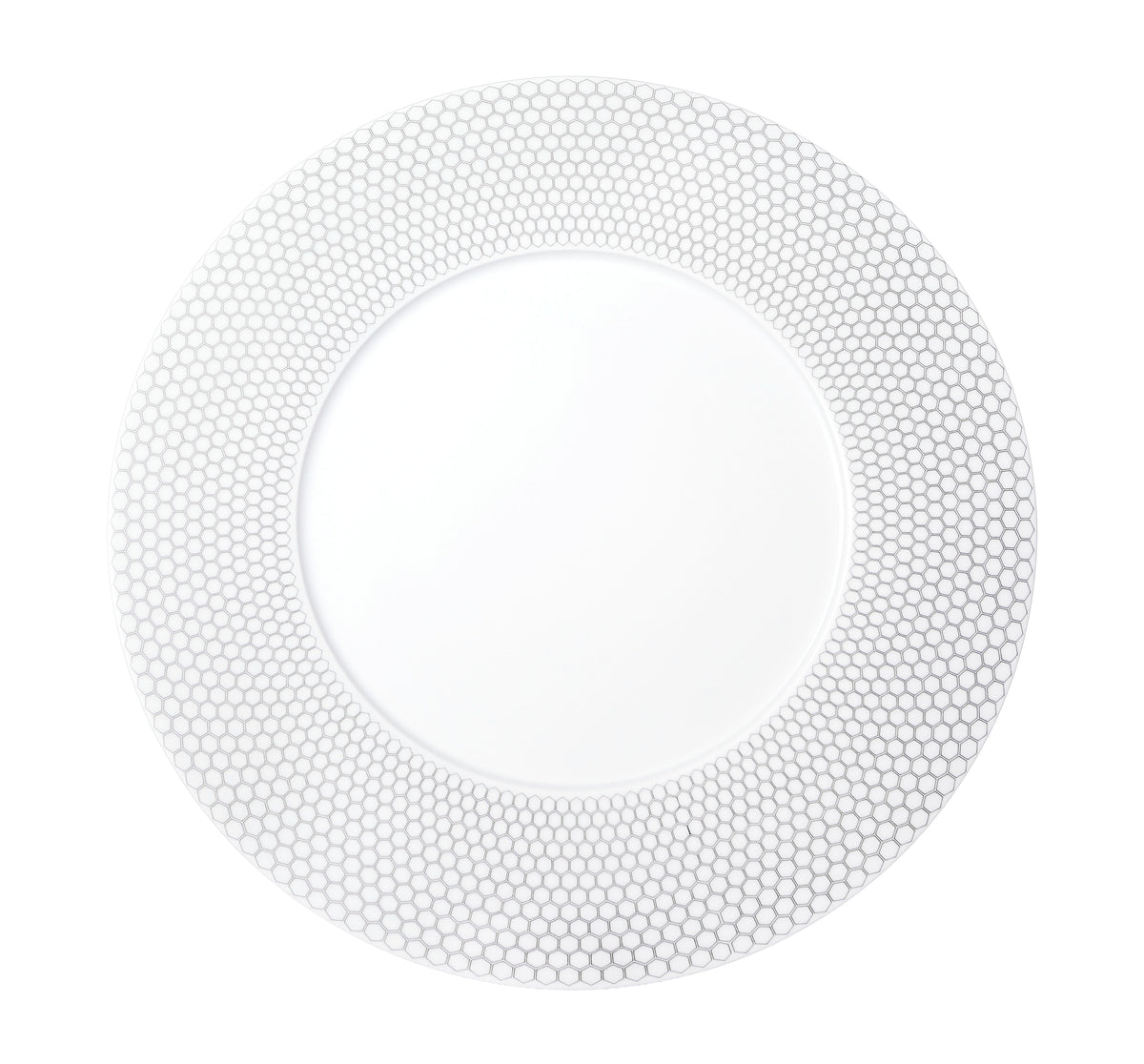 Set of 2 porcelain serving plates - Porcelain