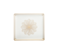 Plateau rect. or 22x19,5 cm Malmaison impériale PO