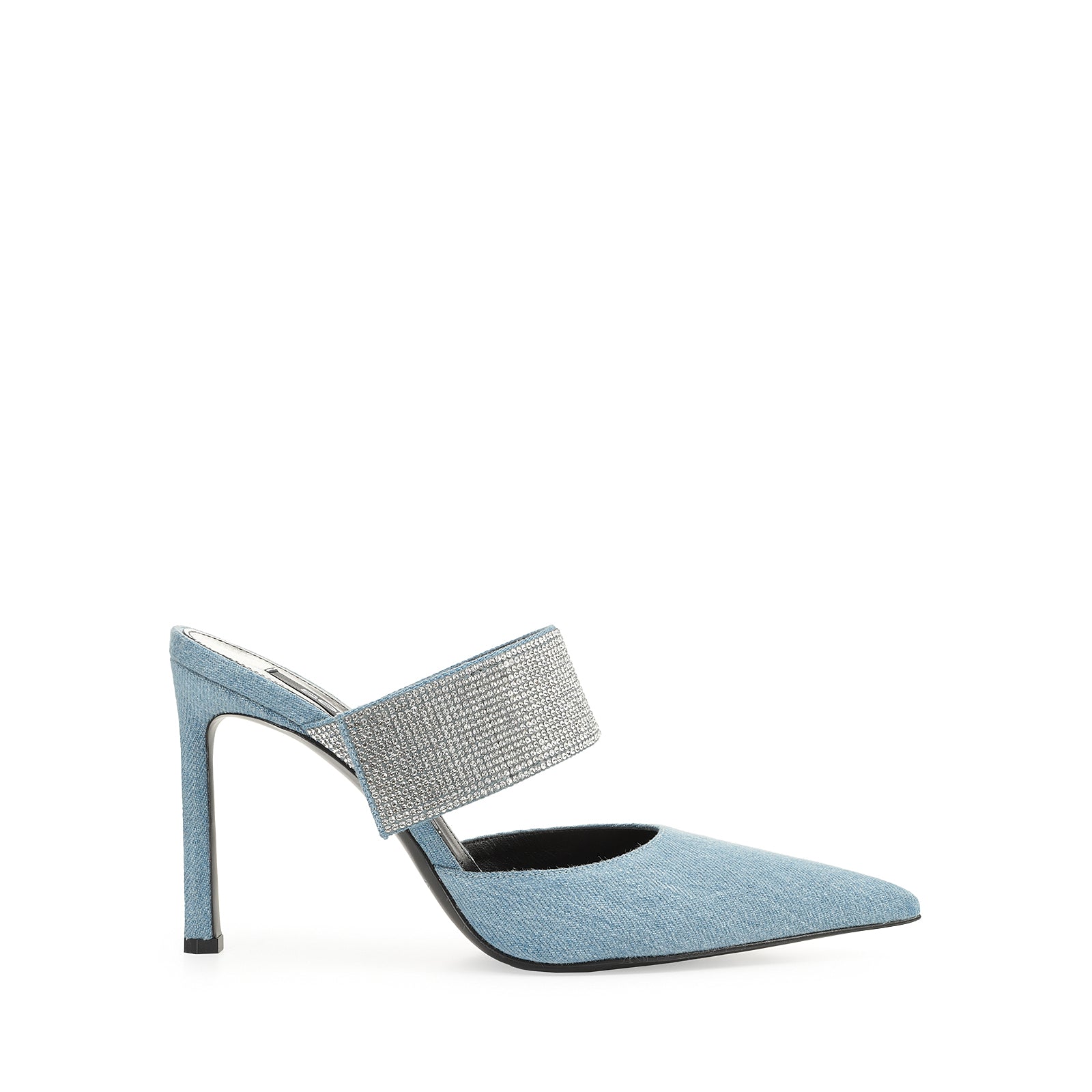 Mules à talons Sr Paris 95 - Blue & Nero