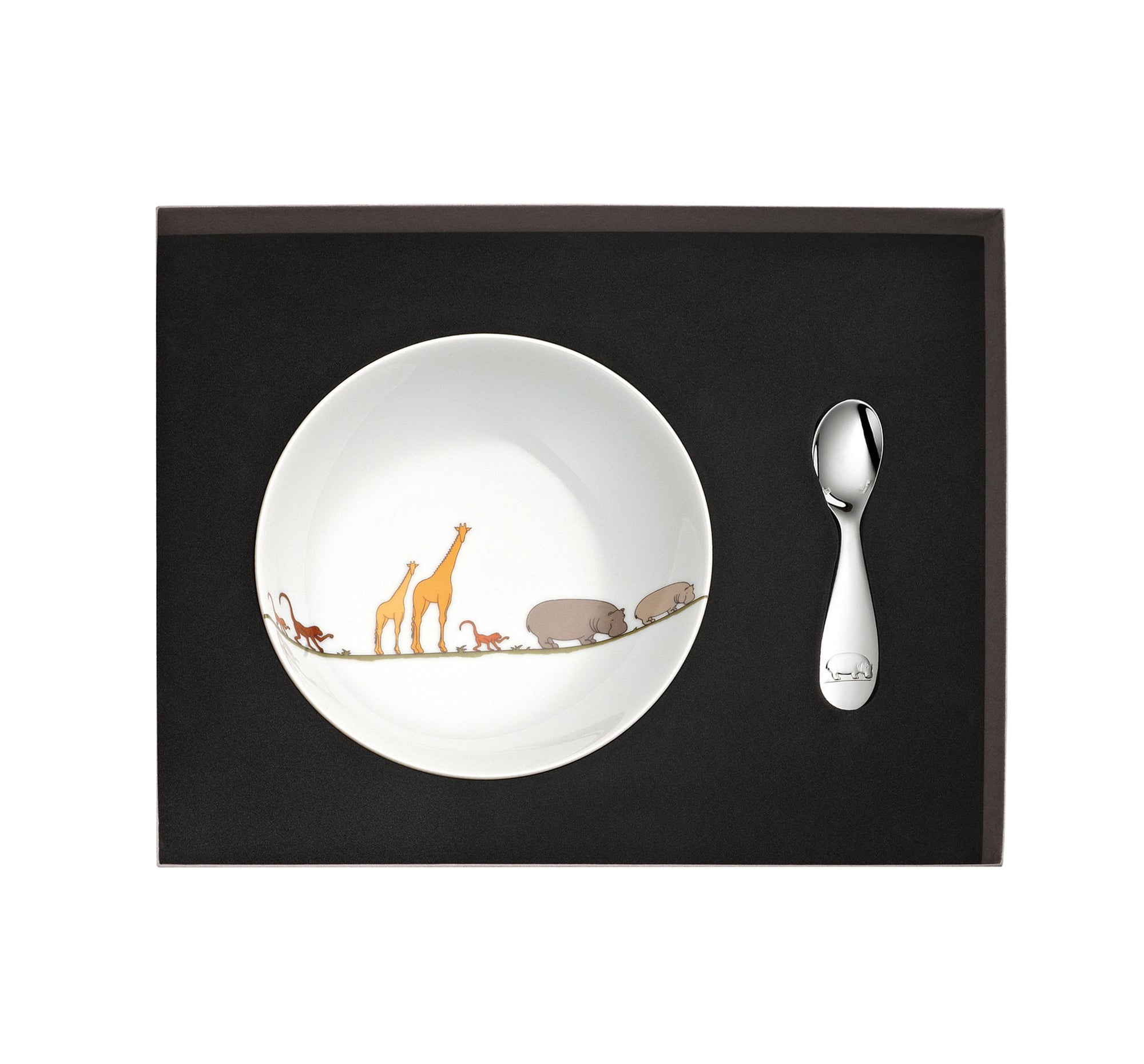 Baby plates - Métal argenté