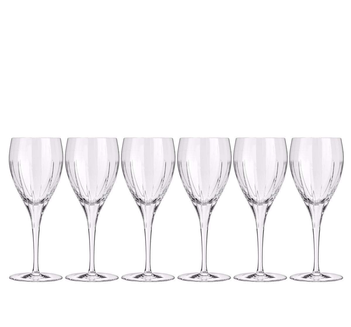 Lot de 6 verres à vin blanc Iriana en cristal - Cristal