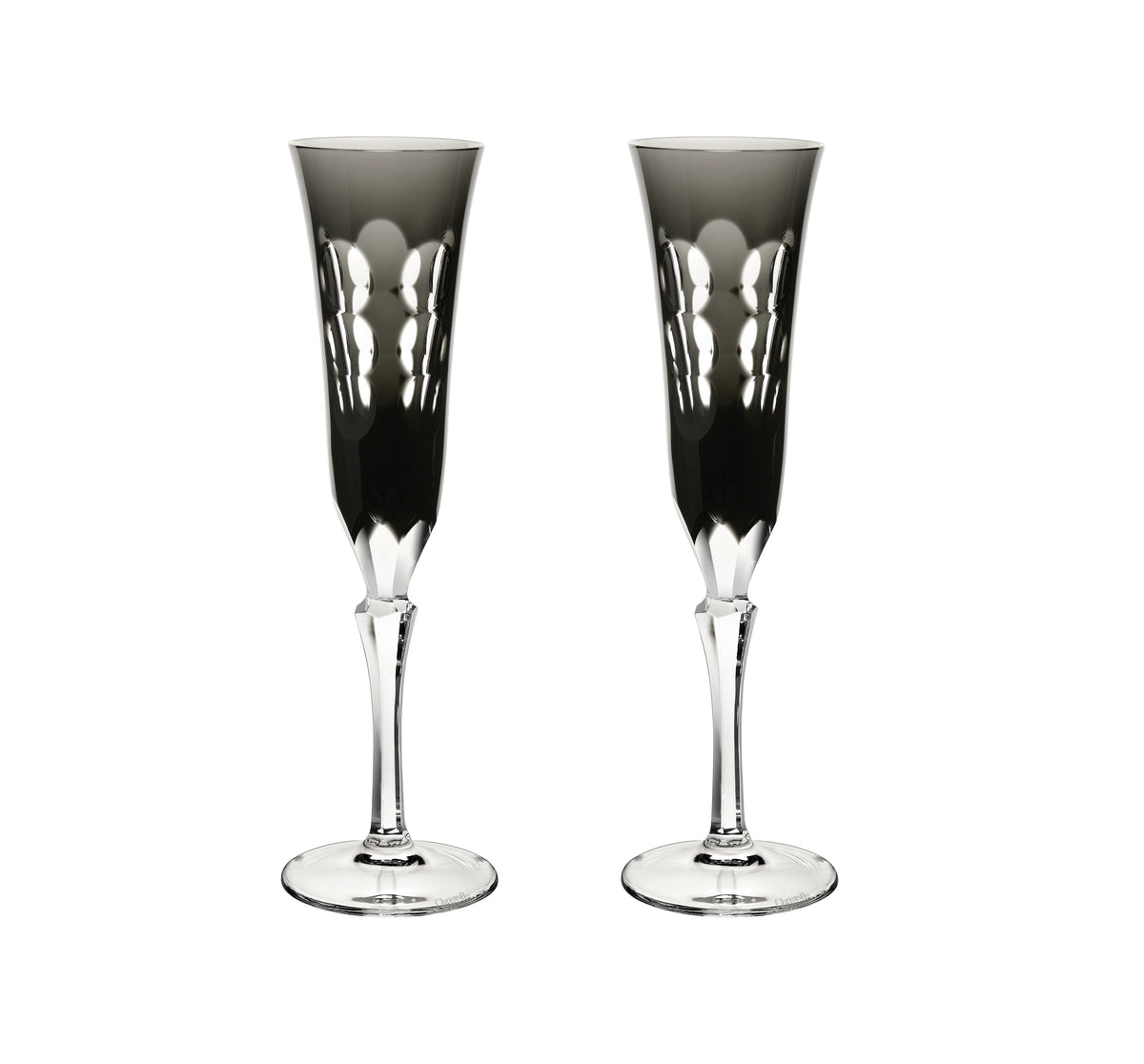 Lot de 2 flûtes à champagne Kawali en cristal - Cristal