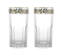 Verre à orangeade blanc Marly - Cristal