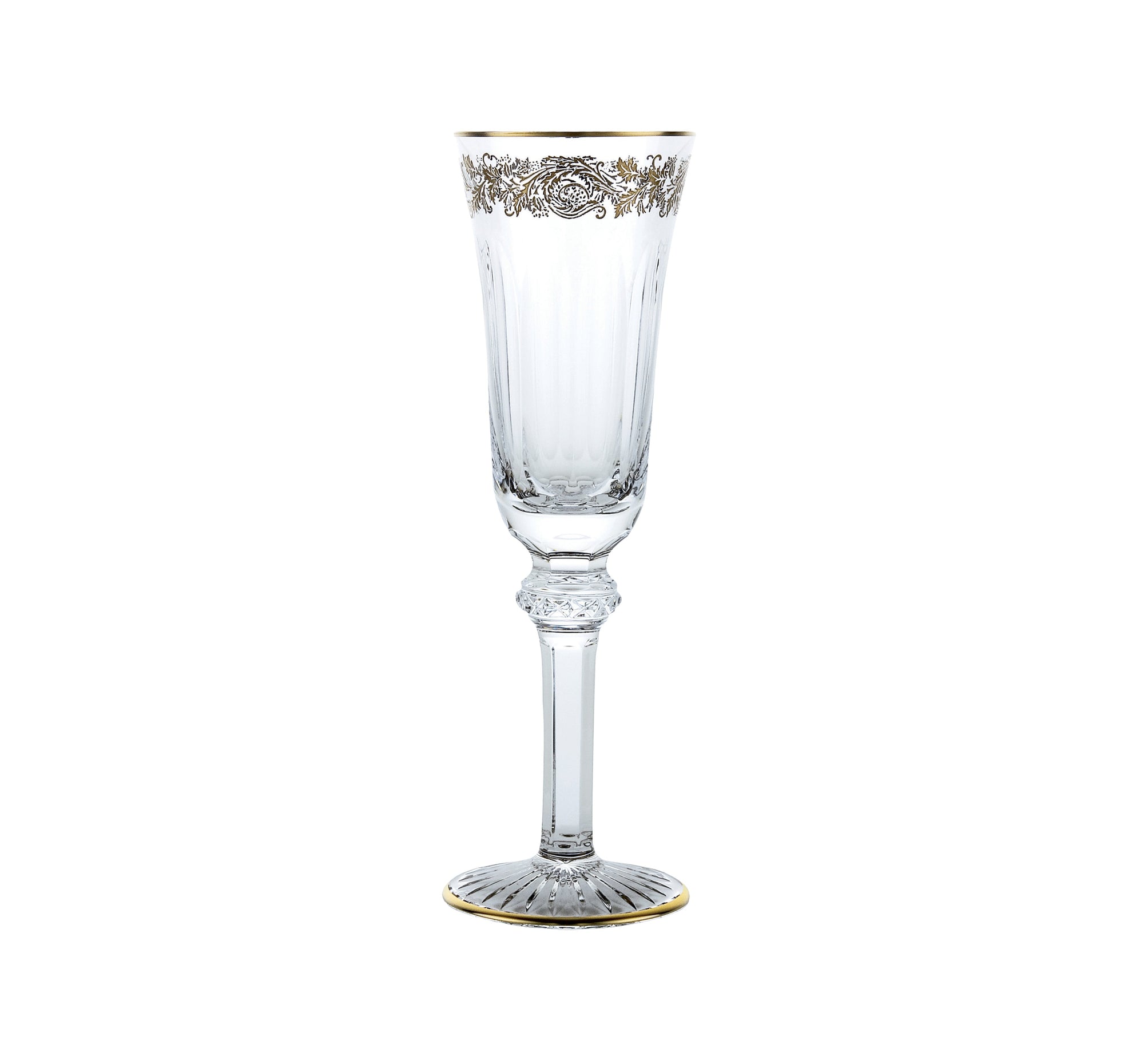 Champagne flutes - Cristal & Or