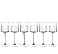 Red wine glasses - Cristal